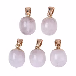 Guldfärgat hänge bergkristall, 1 st