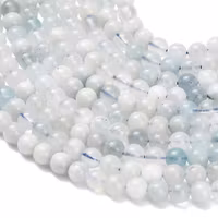 Light aquamarine 8 mm, 1 strand