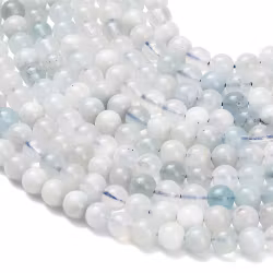 Light aquamarine 8 mm, 1 strand