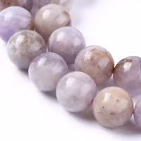 Amethyst 6 mm, 1 strand