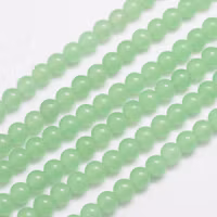 Jade 8 mm vårgrön, 1 sträng
