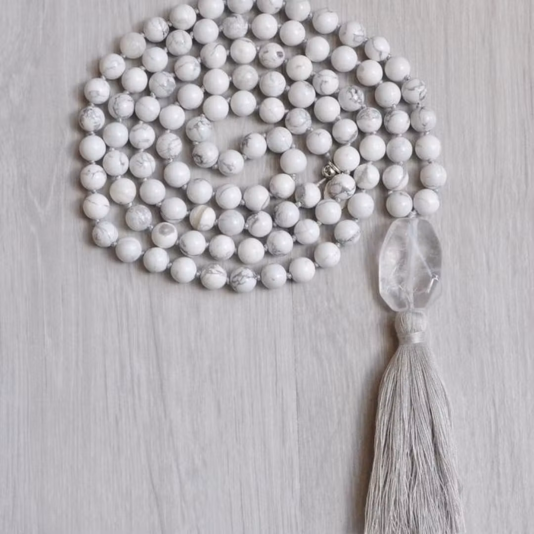 Handmade cotton duster white, 1 pc.