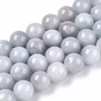 Grosspack: Jade 6 mm stålblå, 5 strängar