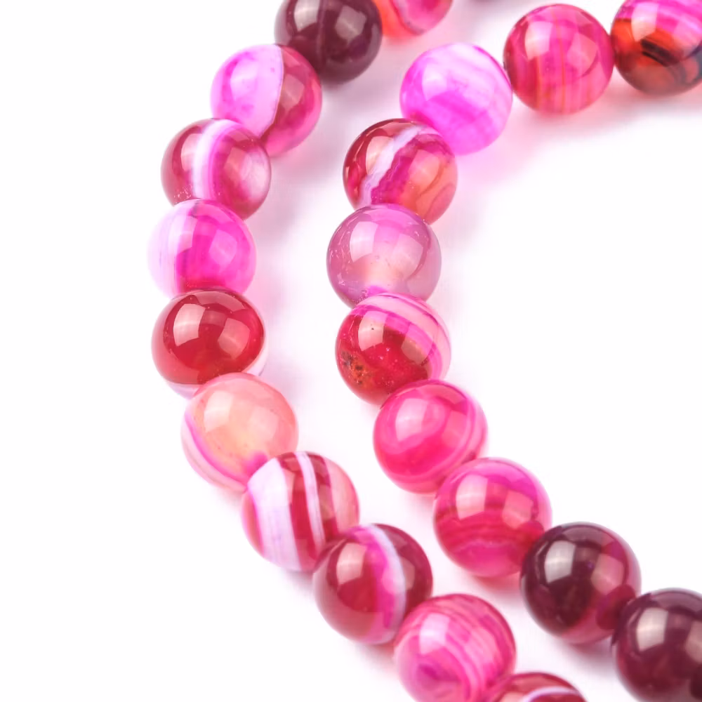 Bandagat 8 mm cerise, 1 sträng