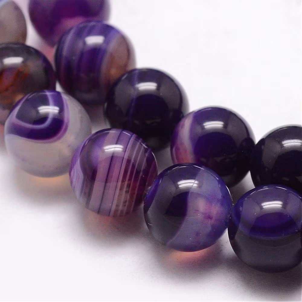 Bandagat 8 mm lila, 1 sträng