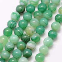 Faceted agate mix strip 8 mm, 1 strand