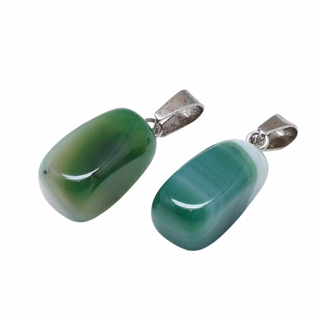 Faceted agate mix strip 8 mm, 1 strand