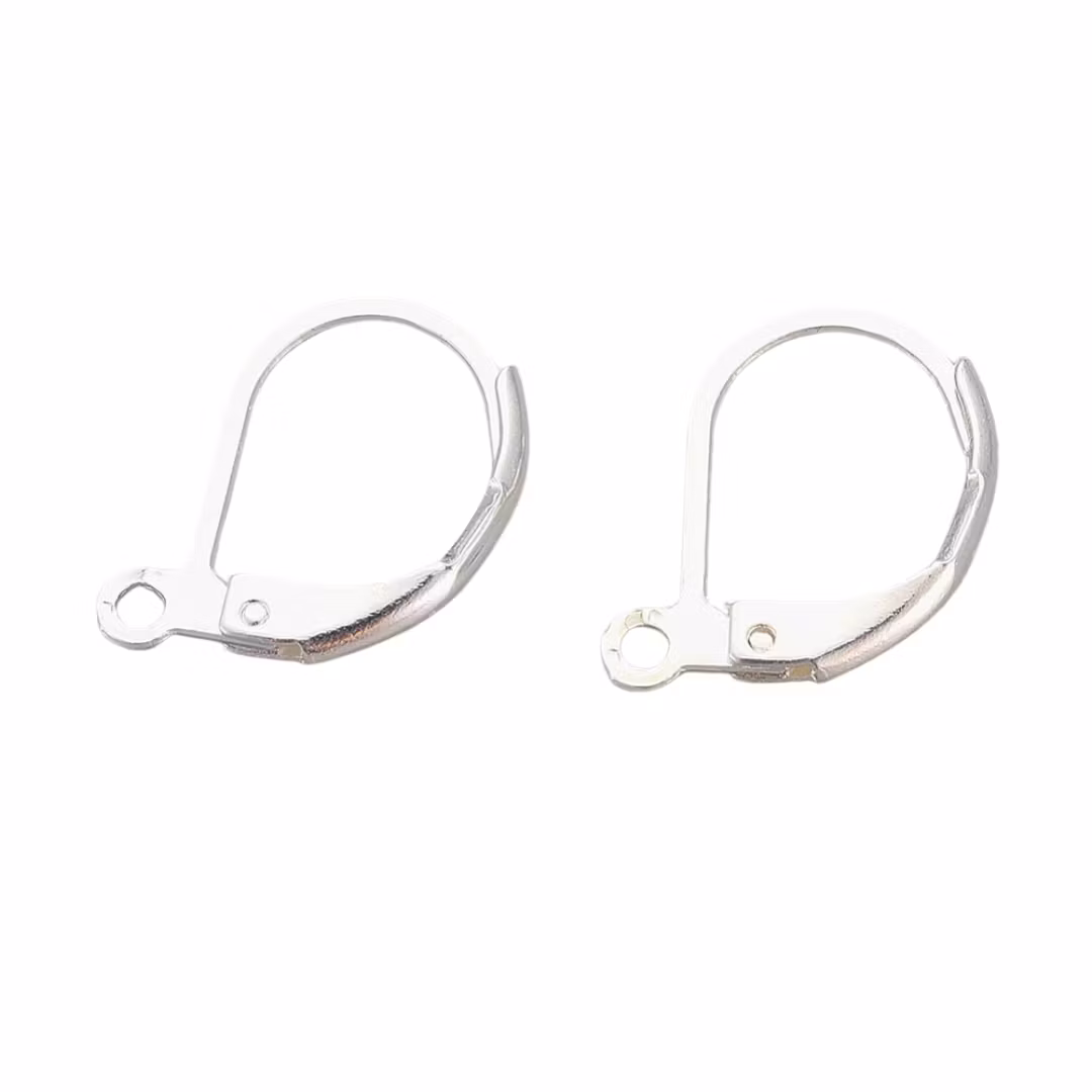 Grosspack: Silverfärgat rostfritt stål brisyrer, ca 100 st