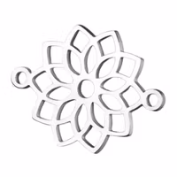 Rostfritt stål connector Sahasrara, 1 st