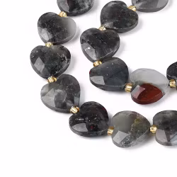Bloodstone 6 mm, 1 strand