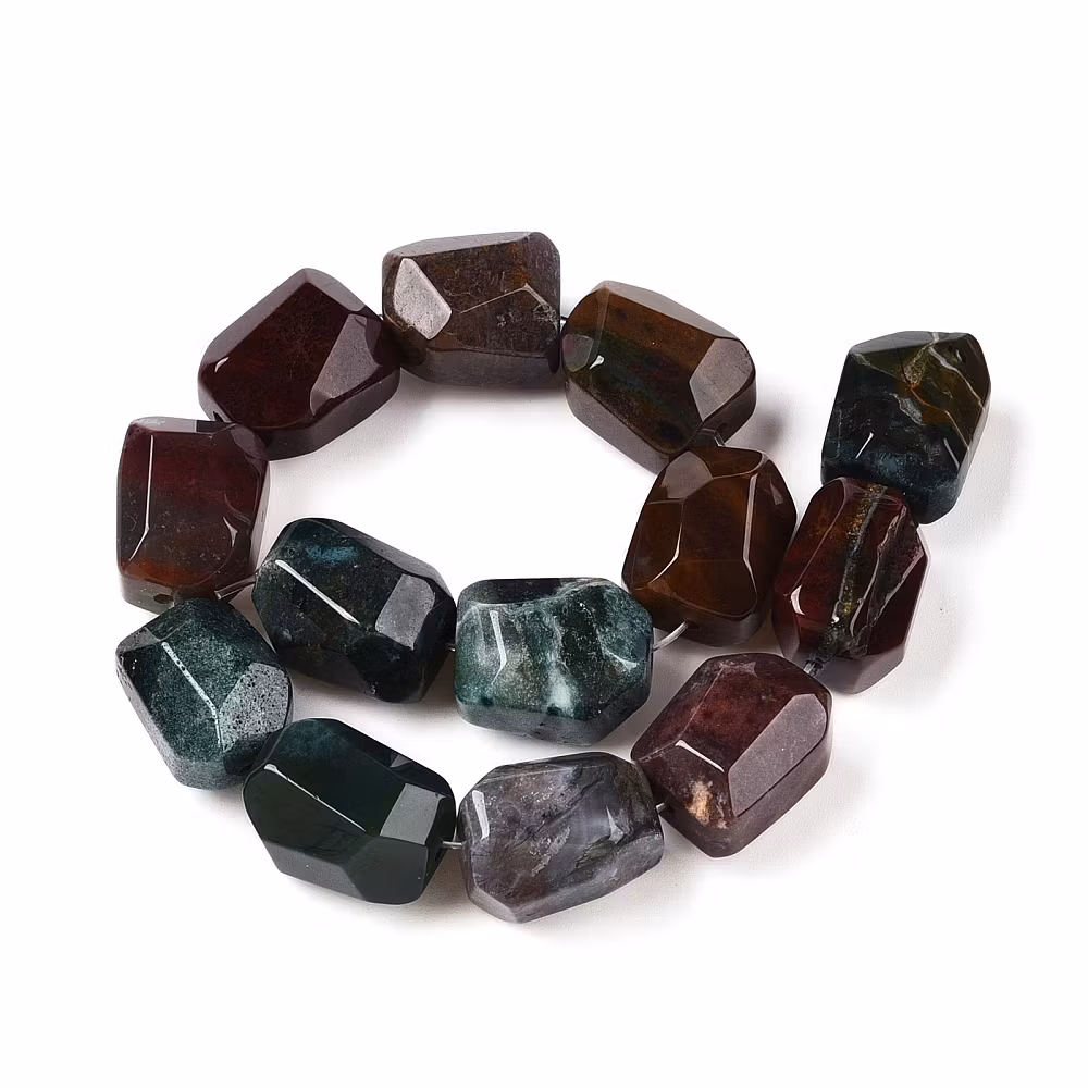 Indian agate bumling, 1 pc