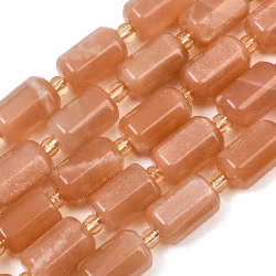 Sunstone cylinder, 1 pc.