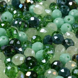 Pearl mix green, approx. 80 gr