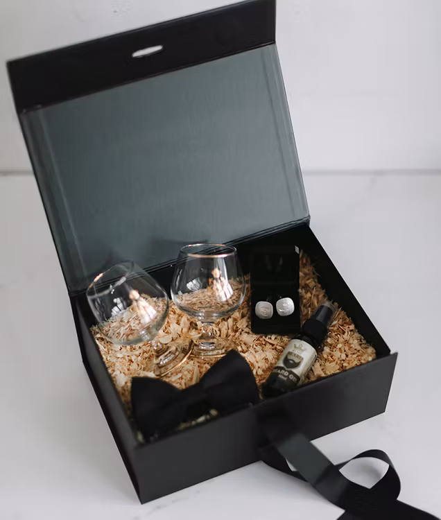 Presentbox Svart