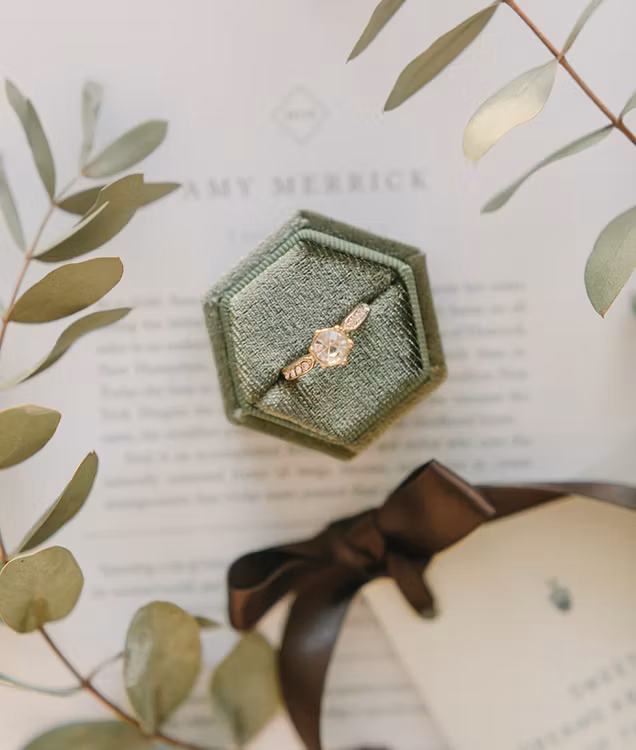 Ringask Grön Jade