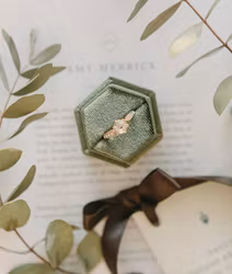 Ringask Grön Jade