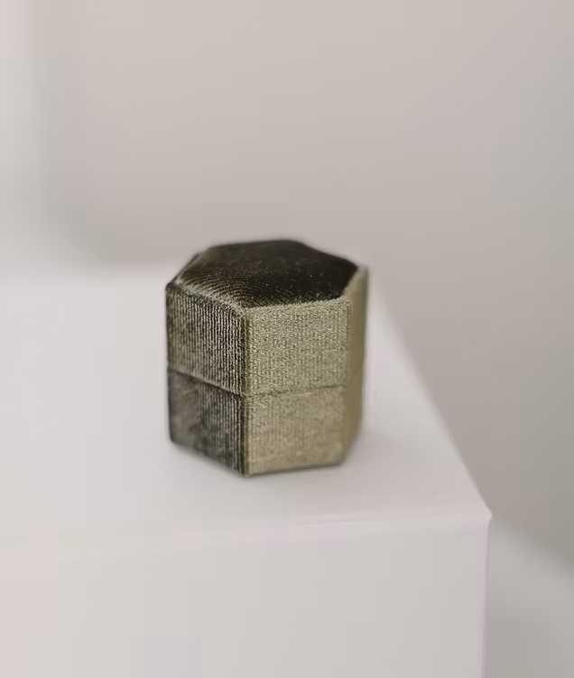 Ringask Grön Jade