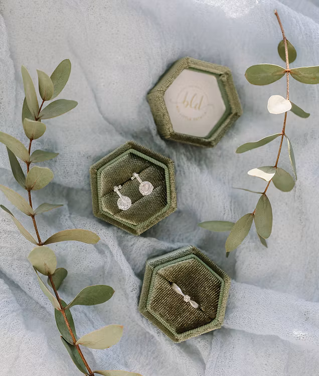 Ringask Grön Jade