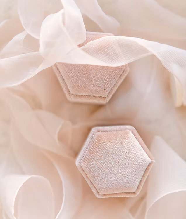 Ringask Rosa Rosenkvarts