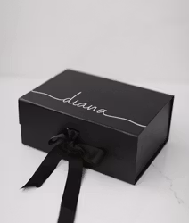 Presentbox Svart