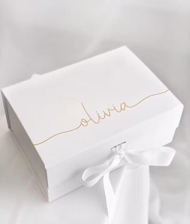 Presentbox Vit