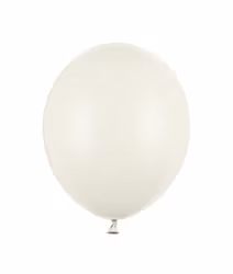 Miniballonger Krämvit 10-pack