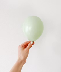 Miniballonger Pistagegrön 10-pack