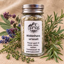 Middelhavsinspirert Urtesalt 10cl