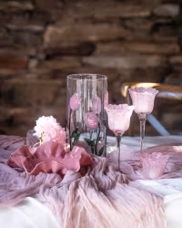 Ljuslykta Blomma rosa