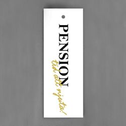 Pension tid att njuta
