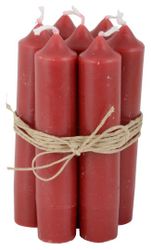 Kort rustikljus 10-pack, flera färger