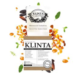 Klintas stora doft- & massageljus  - Bärnsten & Tonkaböna