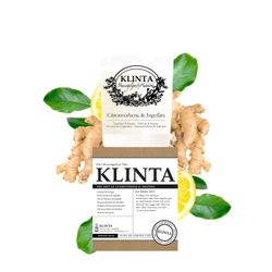 Klintas  lilla doft- & massageljus - Citronverbena & Ingefära