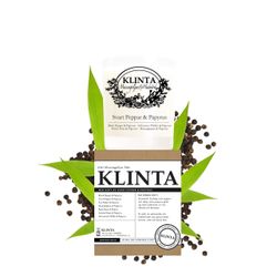 Klintas lilla doft- & massageljus - Svartpeppar & Papyrus