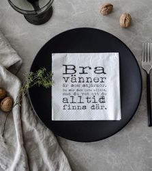Servett Bra Vänner