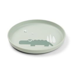 Tallrik Foodie Croco grön