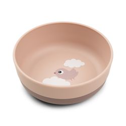 Skål Foodie Happy Clouds puderrosa