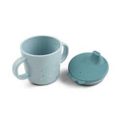 Foodie pipmugg Happy Dots blå