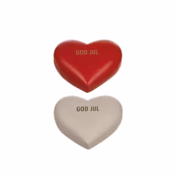 Hjärta med text God Jul