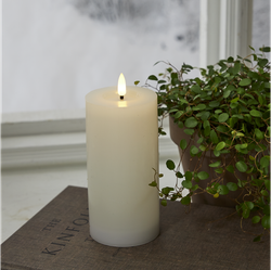 Flamme Flow 17,5 cm med timer