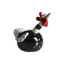 Gyllenkrok svart 6 cm