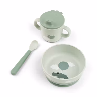 Foodie Set Happy Clouds Grön