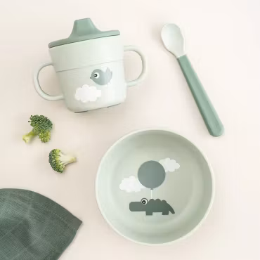 Foodie Set Happy Clouds Grön