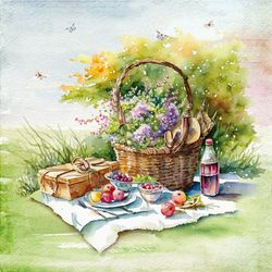 Servett Picknick