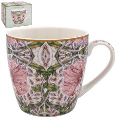 William Morris Pimpernel pink frukostmugg