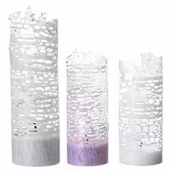 Crystalljus 15 cm - Lindgrön