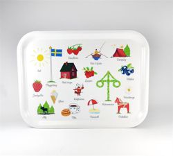 Bricka Swedish Traditions 27 x 20 cm