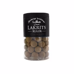 Brobergs Lakritskulor Choklad