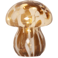 Glasdekoration Funghi liten med timer
