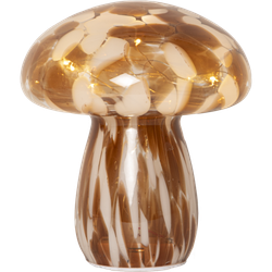 Glasdekoration Funghi stor med timer